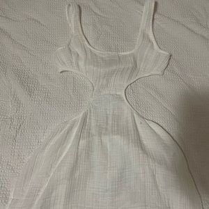 Abrecombie suit cover up in White!